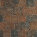 Cobblestone 20x20x6 brons