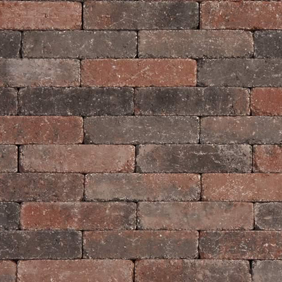 Cobblestone waalformaat 7cm rood gen.