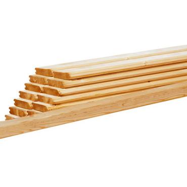 Betowood scherm vuren inclusief afdekkap 187x224 cm, groen geïmpregneerd