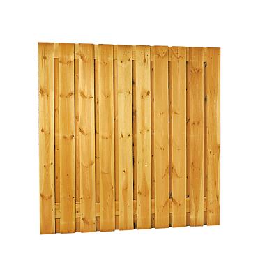 Grenen excellent 21 planks tuinscherm 180x180