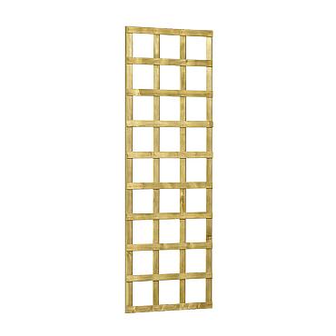 Grenen Trellis robuust 60x180 cm, groen geïmpregneerd