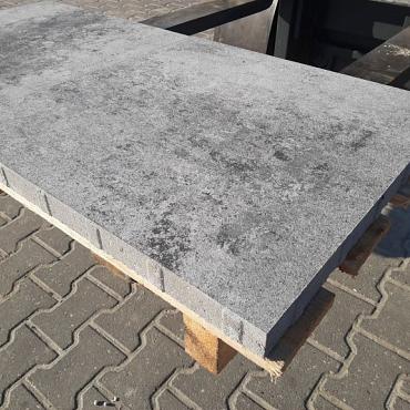 Piastrella 60x60x4 Grigio-Nero