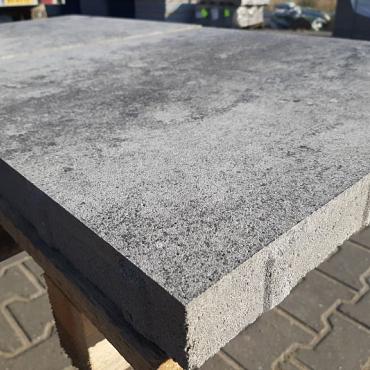 Piastrella 60x60x4 Grigio-Nero