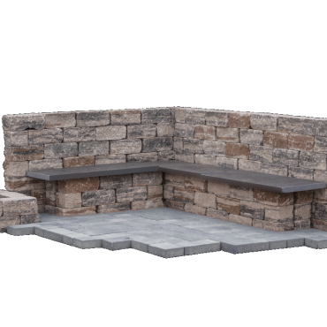 Combiwall Splitton Uno 30x15x12 cm Kilimanjaro