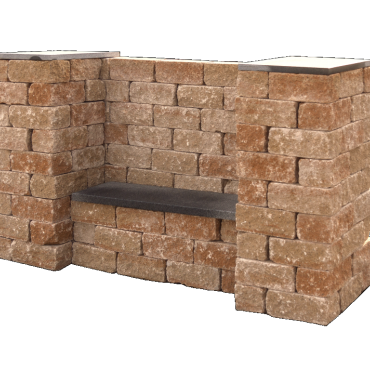 Combiwall Splitton Uno 30x15x12 cm Mont Blanc