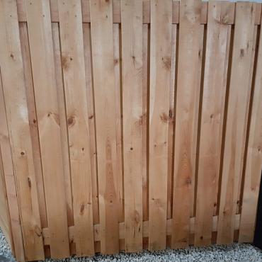 Tuinscherm Red Class 21 planks 180x180