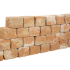 Combiwall Splitton 20x20x7,5 cm Mont Blanc