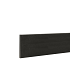 Betonplaat glad 24x3.5x224 cm, antraciet, gecoat