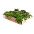 Douglas minigarden vierkante meter 100x100x20 cm, onbehandeld