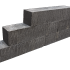 Blockstone Small 12x12x60 cm Black