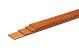 Hardhouten geschaafde plank, met V-groeven, 1.5x14.5x180 cm