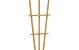 Grenen V-trellis 30-65x150 cm, groen geïmpregneerd