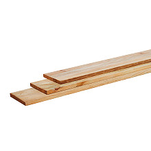 Grenen geschaafde plank 1.5x14x240 cm, groen geïmpregneerd