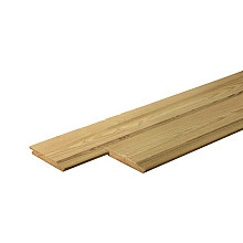 Scandinavisch vuren geschaafde plank 1.8x14.5x480 cm, groen geïmpregneerd