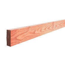 Douglas fijnbezaagde gording 7.5x22.5x600 cm, onbehandeld