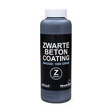 Betoncoating zwart, in plastic fles (1 liter)