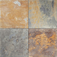 Multicolour Slate Basic 60x60x2-3 cm